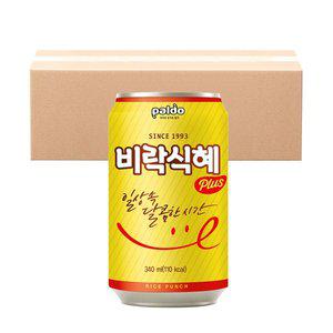 [팔도] 비락식혜 340ml 24캔 (6캔번들 4개)