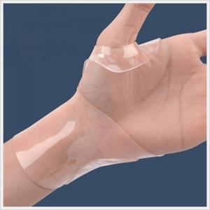 산모 컴퓨터 마우스 직장인 손목 보호 스트랩 투명 1p