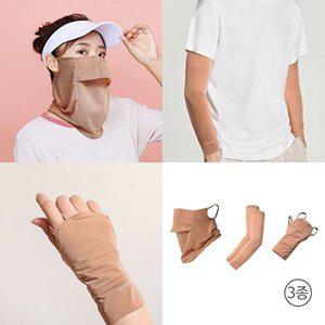 어라운드식스 UV자외선차단 스포츠 쿨 마스크+손등커버(오른손용)+쿨토시