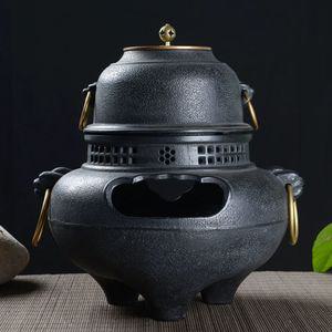 무쇠 화목난로 장작 석탄 펠렛 대형 화덕 풍로 철제 화로