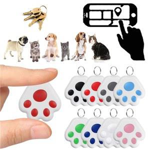 미니 GPS 트래커 애완견 분실 스마트 액세서리 고양이 무선 블루투스 목걸이 장치 로케이터 추적 호환