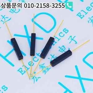 플라스틱 타입 평상시 열림 리드 스위치 GPS-14A 마그네틱 진동 방지 2*14mm 10 개