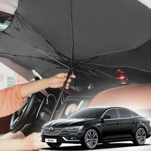 [SBW3526]앞유리커버 차량햇빛가리개 차박 우산형 SM6