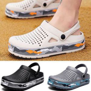 남성 빅사이즈 크록스 대체 슬리퍼 여름신발 아쿠아슈즈 아쿠아샌들 물놀이 사무실 레트로풍 CH319