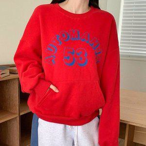 [VY] 여자 양기모 빨간색 맨투맨_WT34545_19284770_588847