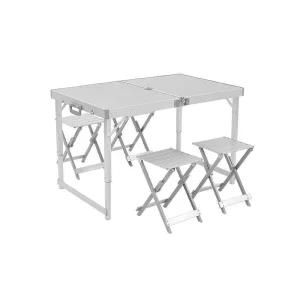 접이식 피크닉테이블 사이드 보조 롤테이블 야외 선반