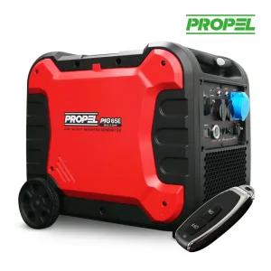 프로펠 인버터 발전기 6.5kw 저소음 엔진 휴대용 소형 캠핑 푸드트럭 PIG65E