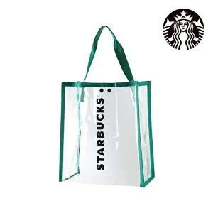 [베프몰]스타벅스 NCMEGMRV 정품 그린 투명 PVC비치백-M (STBUB05-M)