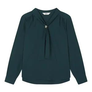 [롯데백화점]베스띠벨리 셔링리본타이블라우스_BJBAI2411