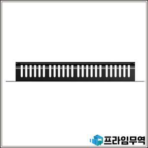 K3NB 고밀도 24 슬롯 48 포트 네트워킹 캐비닛 케이블 관리 패널 1U 랙 마운트