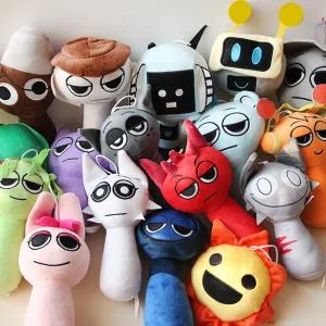 스프런키 인형 20종 스프렁키 봉제 키링 웬다 오렌 핑키 블랙 사이먼 스카이 그레이 제빈