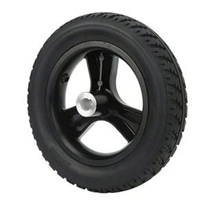 10인치 전동 휠체어 뒷바퀴 미끄럼 방지 폴리우레탄 타이어 합금 허브 바퀴