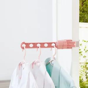 창문틀 고정식 옷걸이