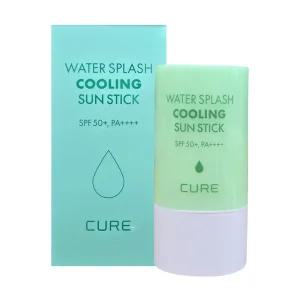 김정문알로에 큐어 워터 스플래쉬 쿨링 선스틱 23g(SPF50+) 6개 (HI)