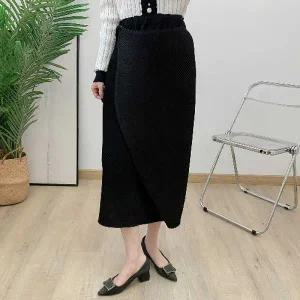 플라라 (88까지)플리츠크로스튤립스커트