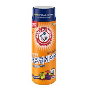 암앤해머 내츄럴쉐이커 베이킹소다 400g 4개 주방용 식용 야채 과일 세척