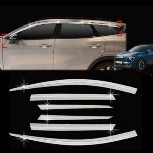 자동차 바이유행져 스포티지NQ5 크롬 도어바이져 E081