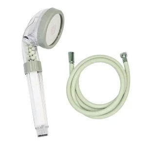 정수필터샤워기 세트 꼬임방지 샤워기헤드 그린