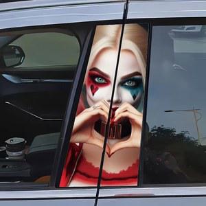 2개 있고 패셔너블한 5109181 B필러 광대 보호 11쌍 스티커 액세서리 자동차