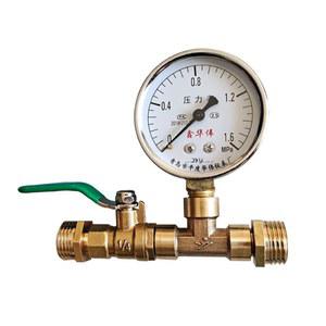 수도 압력계 음압 테스터 누수 수압 게 탐지 기압 콤프레샤