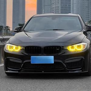 노란색 엔젤 아이 DRL 보드 2012 BMW 3 시리즈 Pre-LCI 크세논 라이트 주간 조명