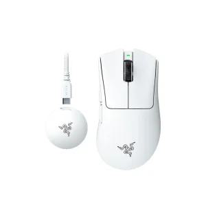레이저코리아 데스에더 V4 프로 화이트 무선 게이밍 마우스 Razer DeathAdder V4 Pro White