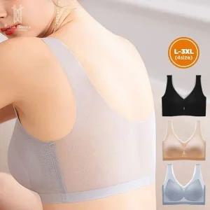 벨라도나 여성 노와이어 심리스 메쉬 브라 초경량 브라탑 3컬러