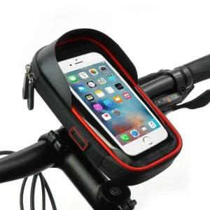 자전거 휴대심플폰 핸드폰 거치대 거치백 가방 방수 용품