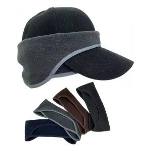 모자 부착형 방한 귀마개 스냅백 헤어밴드 기모 보온 (WFJBU5D)