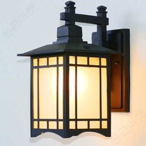 전통 외벽등 한옥카페 테라스 방수 한정식 외부조명 펜션 야외