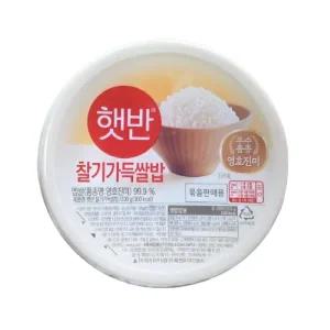 CJ 햇반 찰기가득 쌀밥 200g × 30개