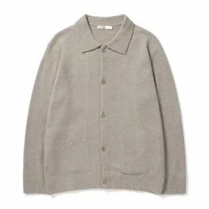 [에피그램](타임스퀘어점패션관)[epigram] 카라 니트 가디건 ERWAW24101BEL