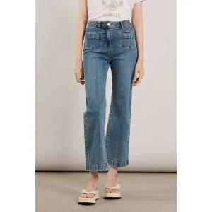 [BCBG](의정부점)올앤선드리 투포켓 부츠컷데님(A5S1P352)