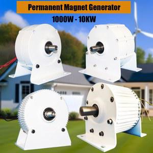 가정용 기어리스 10KW 풍력 터빈 220V 1000W 영구 12V 24V 96V 발전기 48V 380V