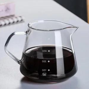 핸드드립서버 핸드 홈 커피 내열유리 계량 600ml (44oWt)