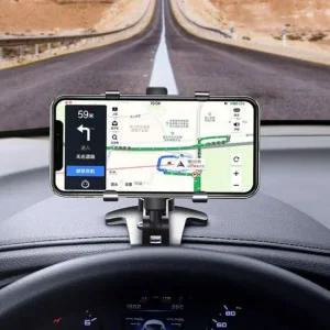 집게타입 차량 360도 회전 스프링 계기판 3in1 거치대 각도조절거치대 폰거치대 원터치거치대