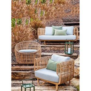 야외 라탄 테이블 쇼파 풀빌라 4인용 파티오 의자 식당 인테리어 테이블세트