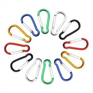 카라비너 고강도 암벽등반 비너 캠핑용 알루미늄 고리