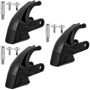 POPETPOP 인라인 스케이트 교체용 브레이크 - 스케이트 스토퍼 스케이트 교체 액세서리용 인라인 스케이트 브레이크 스토퍼 유니버설 인라인 브레이크 2종 세트