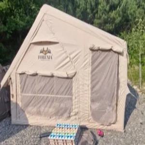 포레니아 에어텐트 쉘터 면TC 캠핑 감성 리빙쉘 17.8 (올리노스/면TC 알프베이지)