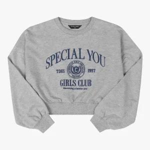 [롯데백화점]더데이걸즈 힙 로고 크롭 스 셔츠 (2컬러)TGMA25W0100