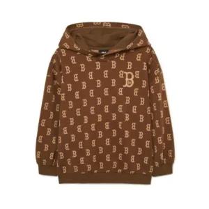 MLB키즈후드티 NQK 7AHDM0134-43BRS Classic Monogram 후드