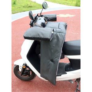 전동차 바람막이 겨울철 기모 두툼 전기 오토바이 방수 커버 분리형 가죽