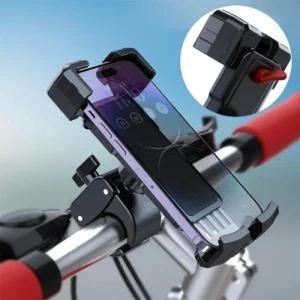 라이딩 자전거 핸드폰 이중잠금 유모차 휴대폰 오토바이 거치대 런닝머신