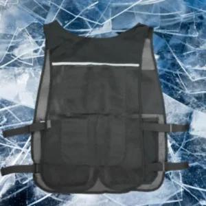 아이스조끼 얼음 냉감 공사 쿨링 쿨 조끼 여름 검정 아이스 작업