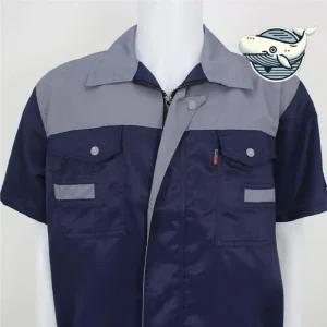 상의 잠바 반팔 용 실용적인 노가다 워크웨어 하계 작업복 하의 봄 여름 여름 현장 정