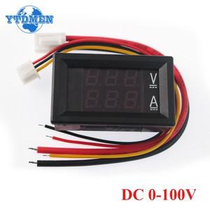 DSN-VC288 LED 디지털 전압계 DC 0-100V 10A 50A 전류계 듀얼 미터 전압 전류 용 도구