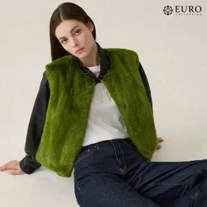 [최초가 299 000원][유로컬렉션]휘메일 풀스킨 리네아 밍크 베스트