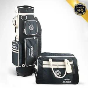 [MUTSUMI HONMA]무쯔미 혼마 포켓커버 골프백세트 포켓 후드커버 블랙