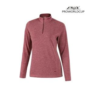 [PWX]Q321-3256-1PK 여성 아웃도어 등산 집업 티셔츠